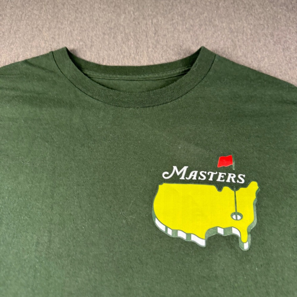 Masters Augusta National Golf Club Crows Nest T-Shirt Green Mens Medium